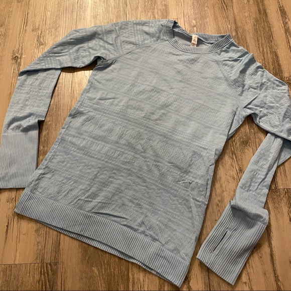 lululemon athletica Tops - Blue Lululemon Rest Less Pullover
